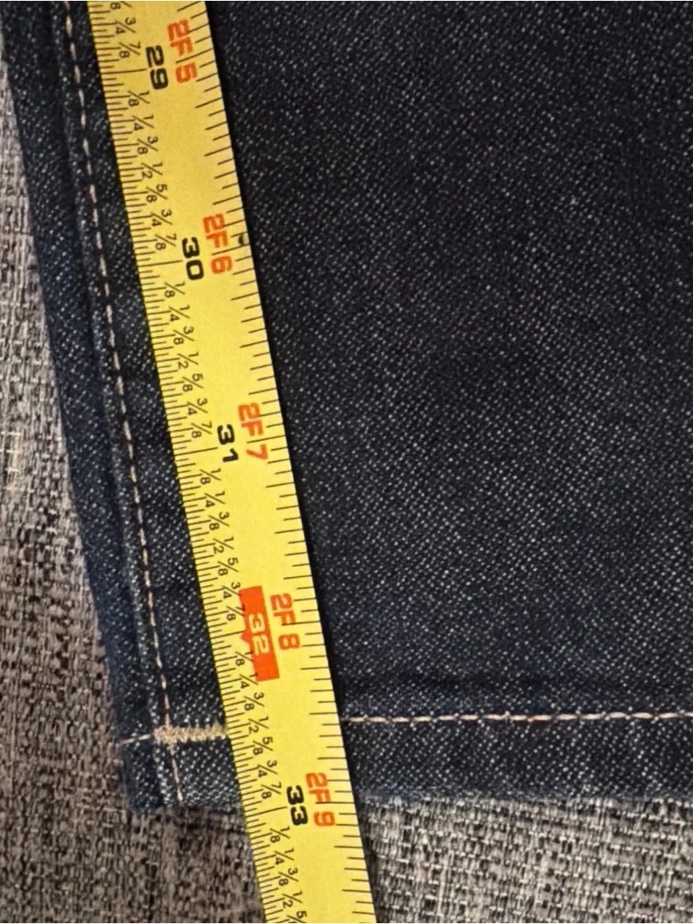 True Region Ricky No Flap Men’s Sz 32x34 (tagged 30) Dark Wash Straight